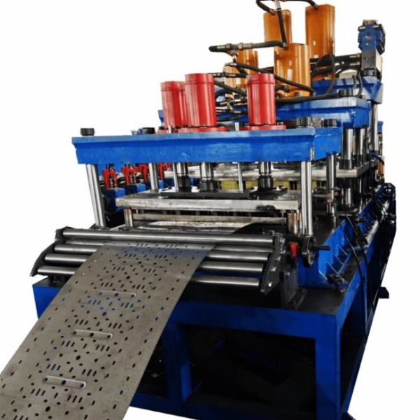 Adjustable Metal Cable Tray Roll Forming Machine Fully Automatic