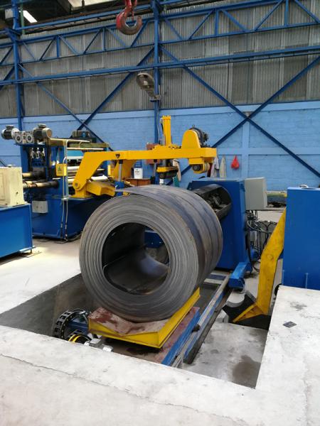 Heavy Large Culvert Corrugated Plate Roll Forming Machine Line Used on Highway,
