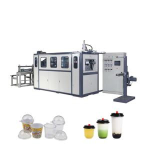 Wholesale Automatic Hydraulic Plastic Thermoforming Machine For Ice Cream Cup Making from china suppliers
