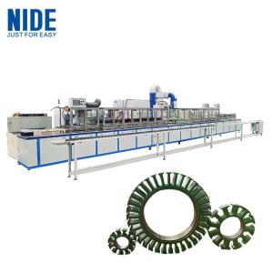 Wholesale Electrostatic powder coating automatic line for brushless motor stator core insulation from china suppliers