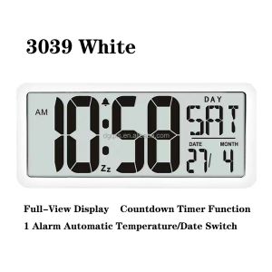 Large LCD Screen Digital Display Clock Countdown Timer Function Multifunctional