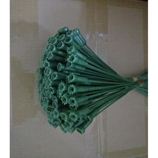 Reasonable Price Plastic rose stem artificial flower stem use to make preserved roses flower box