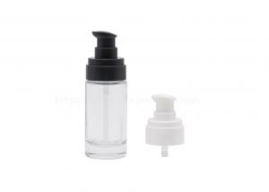 Wholesale Cylinder Liquid Foundation Bottle 30ml Cosmetic Empty Glass Lotion from china suppliers