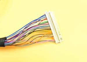 China Shrink Tube Copartner LVDS Cable Assembly , 30 Pin Electronic LVDS LCD Cable on sale