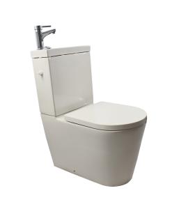 Wholesale New Model Favorable SWJ101 Price Two Piece Washdown Rimless Toilets with Faucet for washing Hand SInks from china suppliers