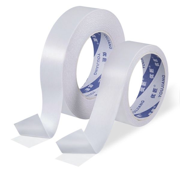 Pressure Sensitive Double Sided Adhesive Tissue Tape White Hot Melt