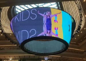Flexible Curved LED Video Wall Indoor IP68 Humidity Dustproof