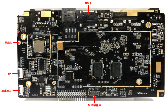 Rockchip RK3568 Quad-Core Embedded System Board With USB GPIO UART I2C I/O