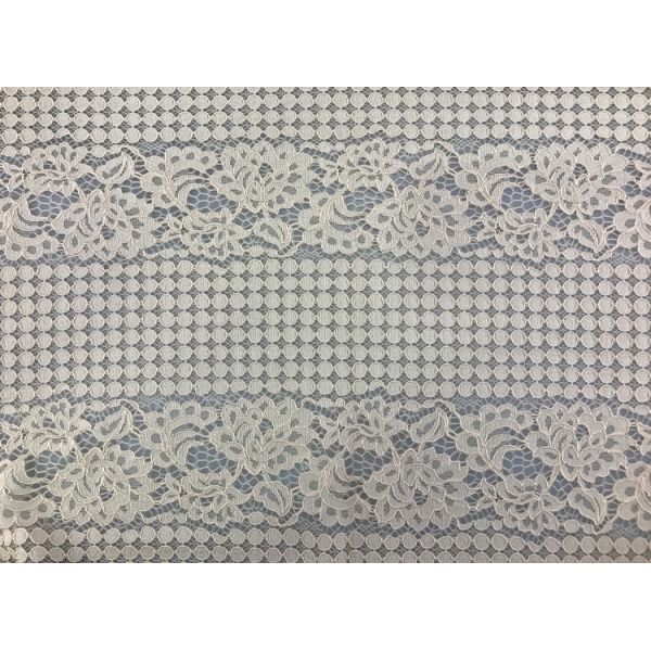 Customized 150cm Nylon Cotton Guipure Lace Fabric 3d Lace Fabric By The Yard