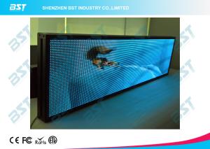 P7.62 nice looking Full Color LED moving sign with Synchronous / Asynchronous Control