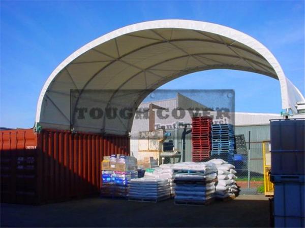 Quality 8m wide,Shipping Container Shelter,container tent,Fabric structures for sale
