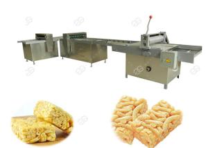 China Business Sachima Caramel Cereal Bar Making Machine,  Candy Bar Making Machine Stainless Steel on sale
