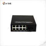 8-Port 10/100Base-TX + 1-Port 100Base-FX Fiber Ethernet Switch