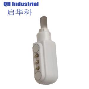 China 3Pin  Bulgaria Double Head 3A Magnetic 5Pin Pogo Pin Power Connector With Cable For Laptop on sale