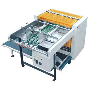 China High Efficiency Automatic Cardboard Grooving Machine For Box Making With Speed 110-120pcs/min on sale