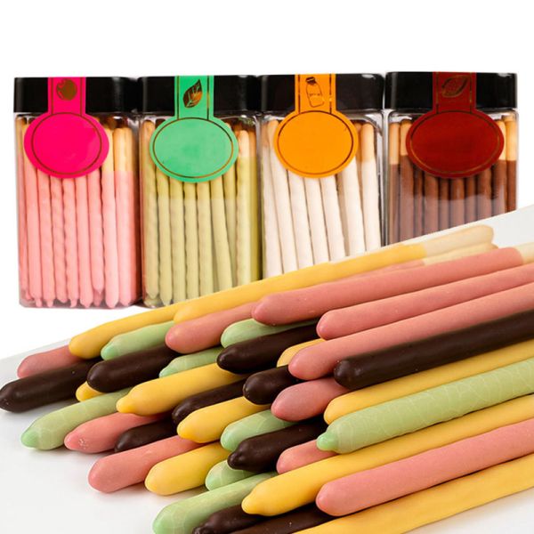 OEM Cookie Stick Casual Snacks Biscuit With Chocolate Cream