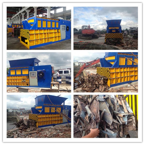 ISO90001 Vertical Shear Metal Scrap Shearing Machine For Packing Extruding