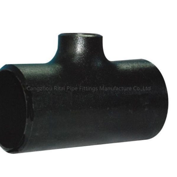 P235GH Schedule 40 Steel Pipe Fittings Beveled SCH 160 Elbow Tee Carbon Steel MS