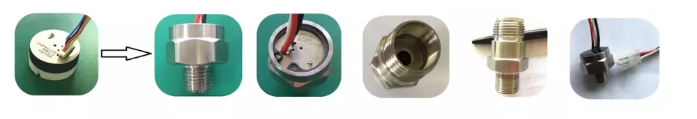 4-20mA Ceramic Capacitive Pressure Sensor With High Accuracy 0.5%