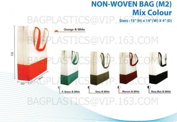 Quality pp nonwoven bag, promotional recycled glossy laminated pp nonwoven shopping bag, Foldable Nonwoven Bag, nonwoven tote sh for sale