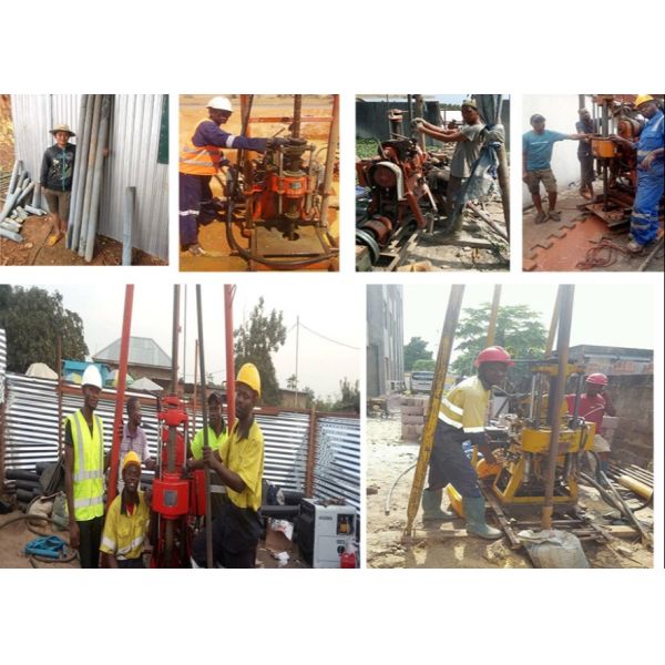 Mining Core Full Rotary Hydraulic Water Well Drilling Rig Crawler Surface Underground