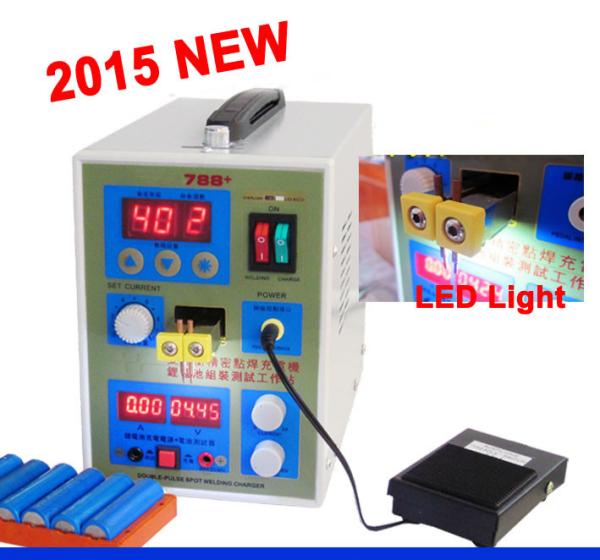 Quality Pulse Battery Spot Welder 788+ Welding Machine Micro-computer Battery Charger 800 A 0.1 - for sale
