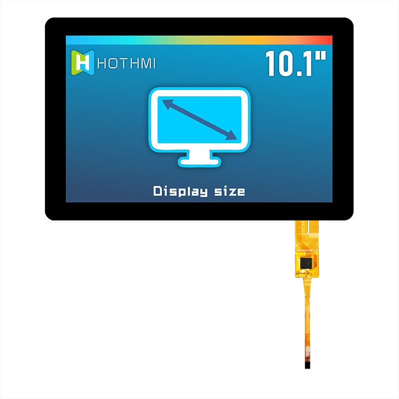 10.1 Inch 1280x800 TFT LCD Display Module IPS Display LVDS With Pcap Monitor