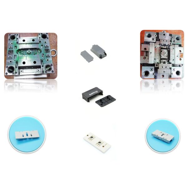 Electronics Parts DIN2312 H13 Plastic Injection Tooling