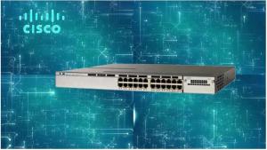 Wholesale Capacity 32Gbps 24 Port PoE Switch , SNMP Gigabit LAN Switch WS-C3850-24P-L from china suppliers