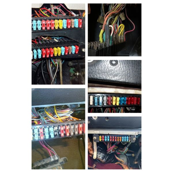 13 Way Multi-Channel Fuse Holder Blade Automotive Fuse Block 41.3722 KX12V170CB05