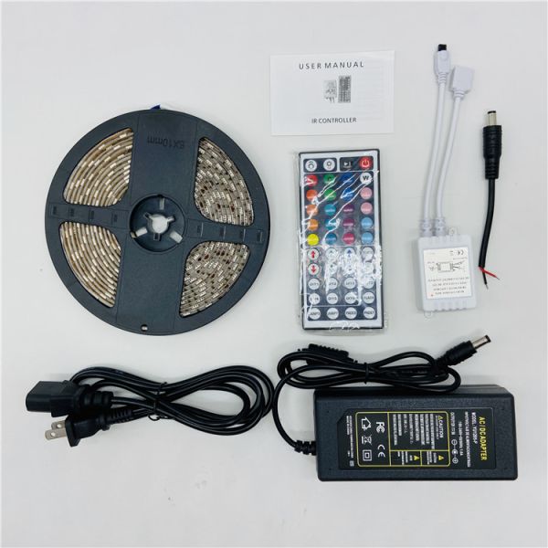5050SMD IP68 Cool White Led Tape 5000mm Adhesive Back Led Strip Lights