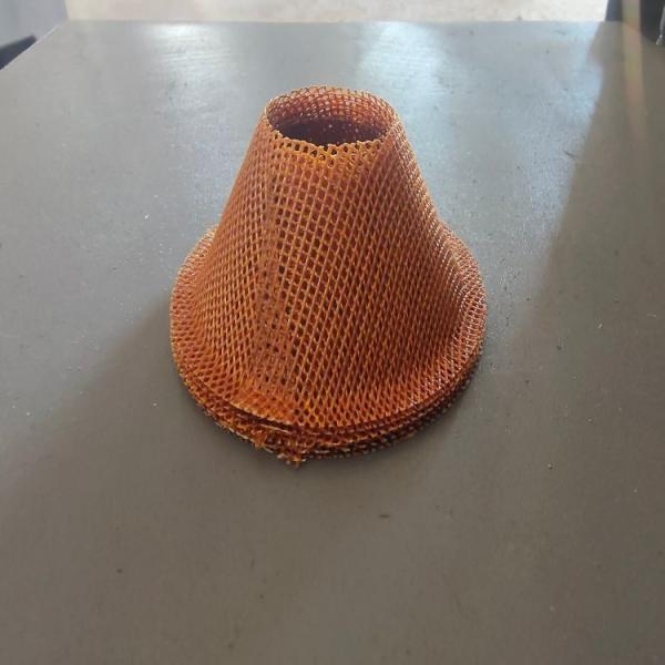 Quality High Material Glass Fiber Casting Filter Mesh Fireproof Filter Fibreglass Casting Strainer for sale