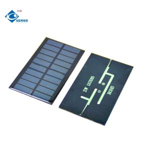 0.9W Easy Carrying Portable Solar Panels ZW-11065-5V Epoxy Resin Solar Panel 5V