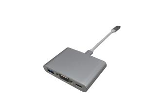 China MacbookAir 2016 Multifunctional 3 in 1 design USB-C Digital AV Multiport Adapter on sale