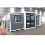 Portable Temporary Modular House Modified Luxury Villa 20ft Expandable Container