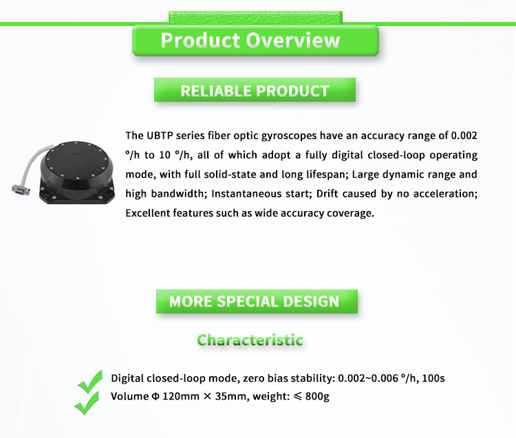UNIVO UBTP1300 Ultra-High Precision Inertial Navigation System with Gyroscope Sensors
