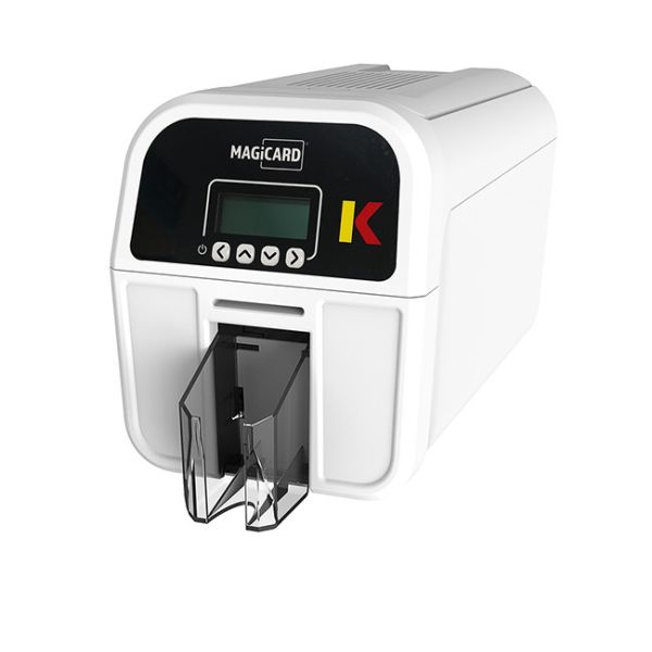 Kiosk Magicard ID Card Printer White K ID Card Printing Machine