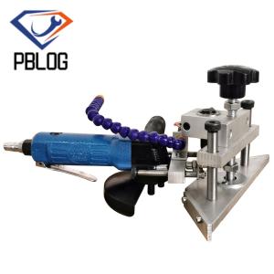China Portable Glass Edge Chamfering Machine Slate Pneumatic Angle Grinder on sale