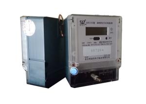 China 50Hz Infrared Digital Single Phase Electric Meter With Dustproof Design on sale