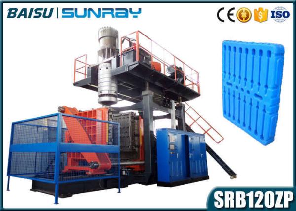 Quality Heavy Duty Plastic Pallet Making Machine , Extruder Blowing Machine Accumulating Head RB120ZP for sale