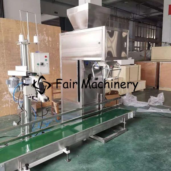 25kg Rice, coffee beans, corn kernels granules Filling Machine , 304 stainless steel