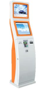 China Dual Display Interactive Digital Signage Kiosk For Advertising Promotion on sale