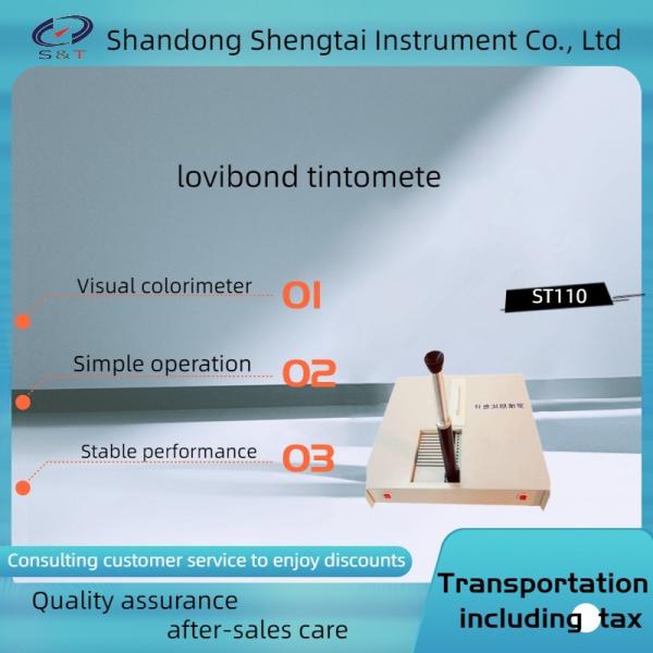 Visual colorimetric instrument ST110 Lovibon colorimeter can measure liquid,