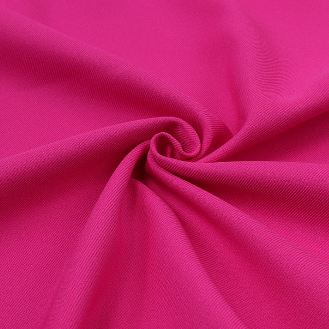 Shrink Resistant 100% Polyester Gaberdine Twill Fabric For Suit 57inch