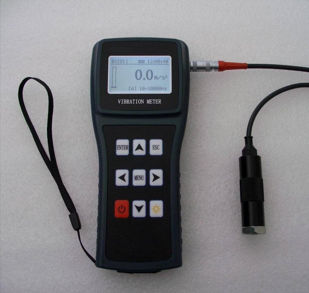 Reciprocating Machinery Portable Vibration Meter Probe Routine Measurement