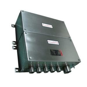 China Custom Ex Rated Junction Box , Flameproof Junction Box For Zone 2 Hazardous Area on sale