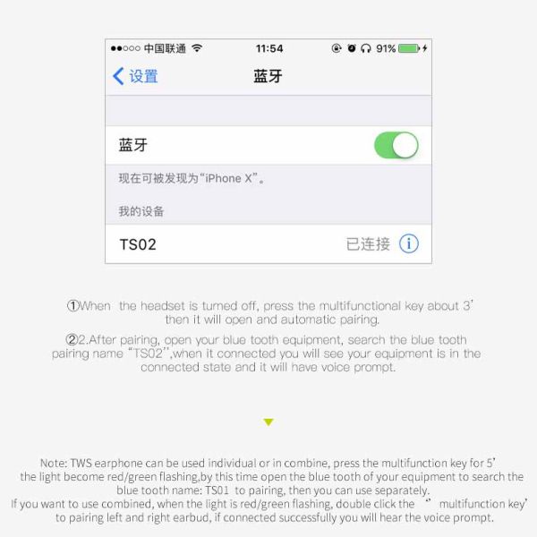 Bluetooth 5.0 Earphones Wireless Headphones Bluetooth Earphone Handsfree Headphone Mini Sports Earbuds Gaming Headset Phone