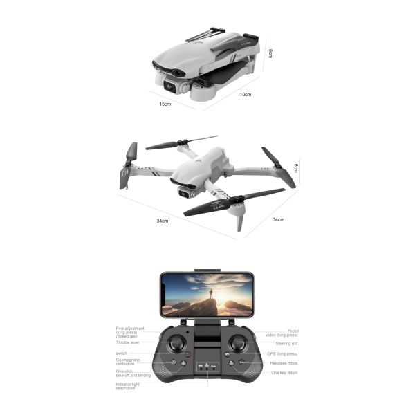 Profesional GPS Battery Powered Drones With Hd 4k Cameras 5G WiFi Fpv Drones