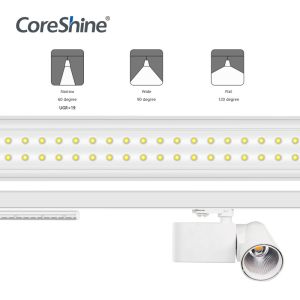 IP20 CRI90 1500mm LED Linear Track Light For Retail