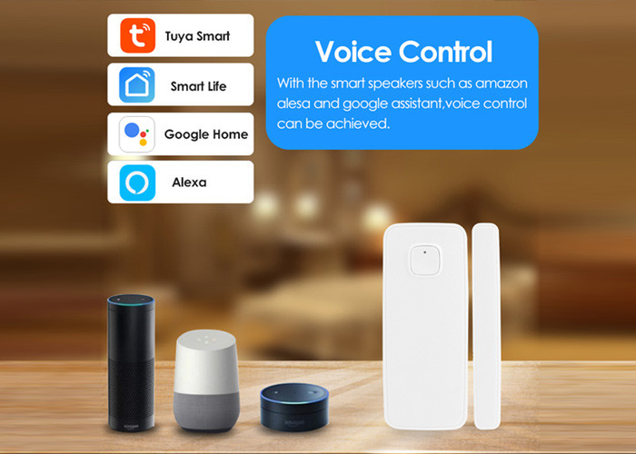 Alarm Warning Wifi Smart Door Sensor 130dB For House Security